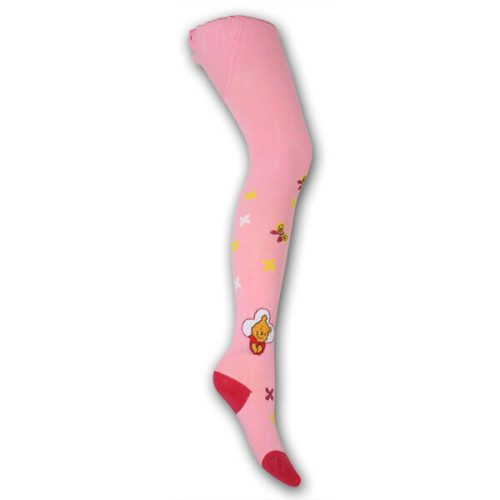 Medias de algodón de un solo color para bebé de Winnie the Pooh y sus amigos - 92-98 - amarillo con Winnie the Pooh y cerditos
