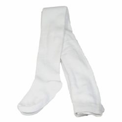   Medias de algodón de un solo color para bebé - 92-98 - blanco - Evidence