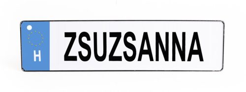 KRESZTÁBLA "ZSUZSANNA"