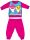 Baby Shark pijama de bebé de invierno grueso - pijama de franela de algodón - rosa - 92