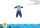 Pijama de bebé Baby Shark - pijama de algodón jersey - azul oscuro - 80