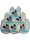 Pack de 6 baberos de Mickey Mouse - babero de algodón - azul claro-azul medio-azul oscuro-amarillo-rojo-verde