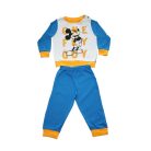 Pijama de bebé de algodón fino de manga larga - Mickey Mouse - One fly guy con estampado - Jersey - azul medio - 92