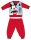 Disney Mickey Mouse pijama de bebé grueso de invierno - pijama de franela de algodón - rojo - 92