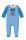 Rompers de bebé de Mickey Mouse de Disney de terciopelo - azul medio-blanco - para bebé de 0-1 mes