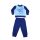 Pijama de bebé de franela de invierno - Mickey Mouse - azul oscuro - 80