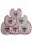 Pack de 6 baberos de Minnie Mouse - babero de algodón - rosa claro-rosa-rosa oscuro-rosa-pink-rojo-lila