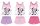 Disney Minnie baby short pajamas (12-24 month)