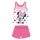 Pijama de bebé de algodón de verano sin mangas - Disney Minnie Mouse - rosa - 92
