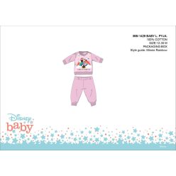   Disney Minnie Mouse pijama de bebé - pijama de algodón jersey - rosa claro - 92