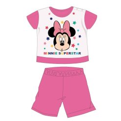   Disney Minnie Mouse summer short-sleeved baby pajama - cotton jersey pajama - pink - 80