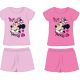 Conjunto de verano de algodón de Minnie Mouse de Disney - camiseta y pantalón corto