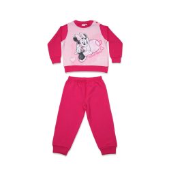   Pijama de bebé de franela de invierno - Minnie Mouse - rosa - 80