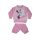 Pijama de bebé de franela de invierno - Minnie Mouse - rosa claro - 92