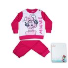Pijama de bebé de algodón de invierno - Minnie Mouse - rosa - 80