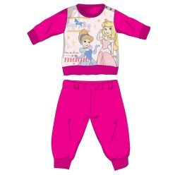   Princesas de Disney pijama de bebé grueso de invierno - pijama de franela de algodón - rosa - 80