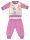 Princesas de Disney pijama de bebé grueso de invierno - pijama de franela de algodón - rosa - 80