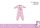 Pijama de bebé unicornio - pijama de algodón jersey - rosa claro - 92